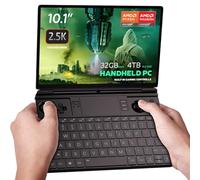 GPD WIN MAX 2 2025 PC portatile da gioco con AMD Ryzen 7 8840U, GPU Radeon 780M, 32 GB di RAM, SSD da 4 TB, OcuLink, display IPS da 10,1”, comandi da gioco, tastiera e touchpad