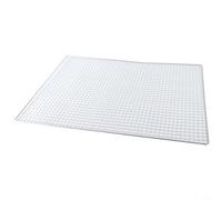 GPDMNBNX, Rete a Rete for Barbecue in Acciaio Inossidabile di Alta qualità, Ideale for Grigliare Manzo, Pollo, Pesce e Verdure(60X40cm)