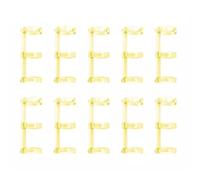 GPDNBIEU, 10 clip for raccoglitori ad anelli, 3 for fogli sciolti, for libri, for for notebook, diario, album fotografico, rilegatura