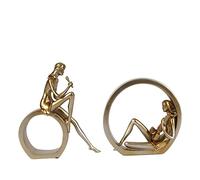 GPDNBIEU, 2 Pezzi di Decorazioni for la Camera delle Ragazze Che cantano for da Letto estetica for Adolescenti, Regali for cantanti Amanti della Musica(Gold)