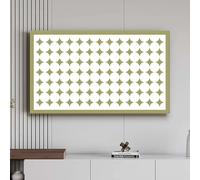 GPDNBIEU, 32-65 Pollici for LED LCD Piatto/Curvo Desktop/sospeso Camera da Letto Soggiorno Decorazione Artistica(Green3,45-48inch)