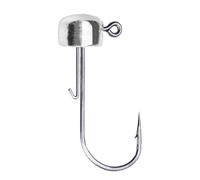 GPDNBIEU, Ami da Pesca 5 Pezzi Amo da Pesca 2.5g/3.5g/5g/7g Testa jig in Acciaio Inossidabile Morbido a Vite Senza fine Amo da Pesca alla Carpa spigola Pesca for la Riva del Lago(6g)