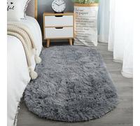 GPDNBIEU, Antiscivolo - Tappeto moderno super morbido a pelo spesso soffice e peloso, leggero, di lusso, stile minimalista, al tatto, for soggiorno, tappeto in peluche(Gray,60 * 160cm)