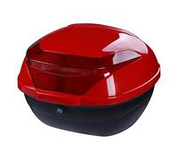 GPDNBIEU, Baule for Baule for Moto, Bauletto for Scooter, Custodia for Moto, con Hardware di Montaggio: spazioso e Resistente(Red)