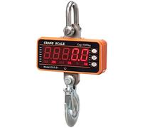 GPDNBIEU, Bilance for bagagli for valigie Bilancia sospesa elettronica industriale resistente Bilancia sospesa industriale resistente con gancio(Orange)