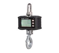 GPDNBIEU, Bilancia a gancio Gru digitale Bilancia for gru digitale 1000kg/ 2200lb Precisione Elettronica industriale Bilancia a sospensione LCD retroilluminato in lega di acciaio(Black,1000KG/10kg)