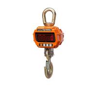 GPDNBIEU, Bilancia digitale for gru Bilancia for bagagli da viaggio for carichi pesanti ad alta risoluzione Bilancia a gancio for appendere a schermo intero a LED(Orange,3000kg/1kg)