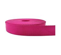 GPDNBIEU, Cinghia in nylon resistente, motivo a spina di pesce, reggia for zaino, cucito fai da te(Rose,25mm)