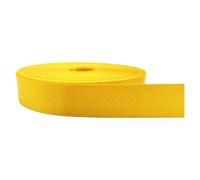 GPDNBIEU, Cinghia in nylon resistente, motivo a spina di pesce, reggia for zaino, cucito fai da te(Yellow,38mm)