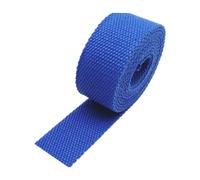 GPDNBIEU, Cinghie in fettuccia di cotone, nastro tela, borsa da cucito con reggetta for zaino in nylon(Blue,50MM)