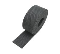 GPDNBIEU, Cinghie in fettuccia di cotone, nastro tela, borsa da cucito con reggetta for zaino in nylon(Deep Grey,38MM)