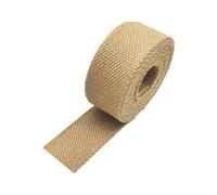 GPDNBIEU, Cinghie in fettuccia di cotone, nastro tela, borsa da cucito con reggetta for zaino in nylon(Khaki,25MM)