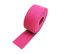 GPDNBIEU, Cinghie in fettuccia di cotone, nastro tela, borsa da cucito con reggetta for zaino in nylon(Rose,25MM)