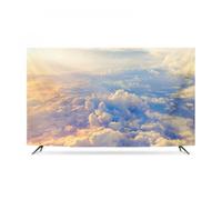 GPDNBIEU, Copertura da 32-80 Pollici Universale for Display a Cristalli liquidi curvi Appendere alla Parete del Desktop, TV for Computer, Art(Clouds4,37-39inch)