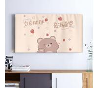 GPDNBIEU, Copri TV universale 22-80 pollici Proteggi schermo colorato antipolvere for LED LCD, modello di pittura Copertura for decorazione camera da letto interna soggiorno for televisori(C,24IN)