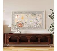 GPDNBIEU, Copri TV universale 32-85 pollici Proteggi schermo antipolvere for LED LCD, modello di pittura Copertura for decorazione camera da letto interna soggiorno for televisori(A,65IN)