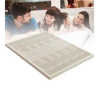 GPDNBIEU, Coprimaterasso in Cotone Organico, Non Chimico, in Memory Foam, Che Aiuta Le Spalle e Il Sollievo della Schiena(5cm,1000 * 2000mm)