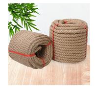GPDNBIEU, Corda di iuta 18MM Corda di Manila intrecciata Corda di canapa Corda di sisal for arrampicata for tiragraffi for gatti, raggruppamento e parete(18MM 40M)