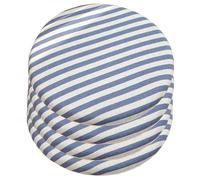 GPDNBIEU, Cuscini for sedie da cucina su cuscini lavabili in lavatrice, imbottitura in memory foam, antiscivolo for pranzo for camera letto, colore: rosso)(Dark Blue,40x40cm(4pcs))