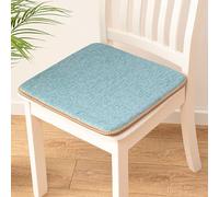 GPDNBIEU, Cuscini for sedie da pranzo, confezione 2 4 6 cuscini for in tinta unita, for con vari colori for interni ed esterni, 50x50 cm(Sky Blue,6PCS)