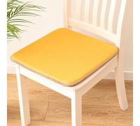 GPDNBIEU, Cuscini for sedie da pranzo, confezione 2 4 6 cuscini for in tinta unita, for con vari colori for interni ed esterni, 50x50 cm(Golden,6PCS)