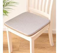 GPDNBIEU, Cuscini for Sedie Da Pranzo, Confezione 2 4 6 for In Tinta Unita, for Con Vari Colori for Interni Ed Esterni,45x45cm(Light Gray,4PCS)