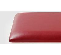 GPDNBIEU, Cuscino for sedia antiscivolo Cuscini for sedili for sedie in spugna di pelle Home Office Ristorante Scheda Sedile Sgabello da bar for sedile solido(Maroon,20 * 30cm)