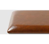 GPDNBIEU, Cuscino for sgabello for sedia for sedile in pelle Rivestimento for mobili Resistente cuscino for antiscivolo(Coffee,40 * 40cm)
