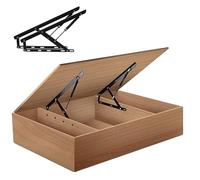 GPDNBIEU, Kit di sollevamento for letto con contenitore, molla a gas idraulica, barra di supporto for letto, asta pneumatica, telaio di supporto idraulico for letto, cerniera di sollevamento(1100mm)
