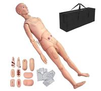 GPDNBIEU, Manichino infermieristico uomo e donna, intercambiabile, dimostrativo, modello anatomico umano for la formazione medica infermieristica