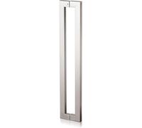 GPDNBIEU, Maniglia for porta for anteriore esterna interna, for push pull for doccia in vetro for moderna scorrevole for fienile Rettangolare a doppia faccia