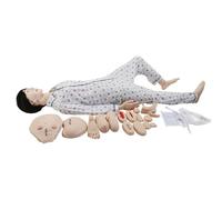 GPDNBIEU, Modello anatomico umano di manichino infermieristico da 5,4 piedi for l'insegnamento alla Scuola Medicina Infermieristica, femmina