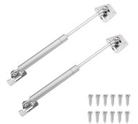 GPDNBIEU, Molla cerniera da 2 pezzi, cerniere a chiusura ammortizzata con molla a gas, supporto for ascensore a, pneumatico for porta dell'armadio, for armadi cucina, mobili rigidi(250N)