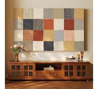 GPDNBIEU, Panno da 32-80 Pollici for schermi LCD/LED Proteggi Schermo for Monitor Curvo e Piatto con Bordi Elastici(Plaid,45-48inch)