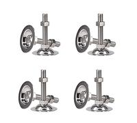 GPDNBIEU, Piedini regolabili for livellamento, adatti for mobili, macchinari e attrezzature, 8 pezzi(D53*m8*80mm)