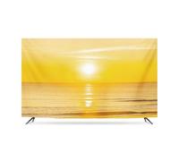 GPDNBIEU, Proteggi Display for Pittura Decorativa in Tessuto Estensibile da 32-80 Pollici for Alba e Tramonto for schermi di Computer/LED(Sunrise,40-43inch)