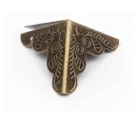 GPDNBIEU, Protezioni Decorative angolari for Metallo, Protezioni for Bordi, Tavolo 30 Pezzi Valigetta for bagagliStaffe intagliate
