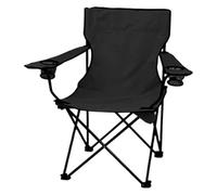 GPDNBIEU, Sedia da picnic impermeabile reclinabile con schienale for studente d'arte pesca portatile Explorer(Black)