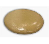 GPDNBIEU, Sgabello rotondo Cuscino for sedia antiscivolo Cuscini in spugna di pelle Sedile for carte da ristorante bar for for(Pale,45cm)