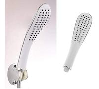 GPDNBIEU, Soffione Doccia Palmare Design Curvo Elegante In ABS Con Ugello A Risparmio Idrico Tipo Di Cromato A Pioggia Sh