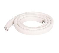 GPDNBIEU, Striscia di tenuta in gomma a U, guarnizione for bordo della portiera dell'auto da 3,28 piedi con canale a U con acciaio, protezioni del bordo della portiera dell'auto(Wit,15mm x 8mm)