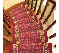 GPDNBIEU, Tappeto for gradini for scale antiscivolo e resistente all'usura 7 pezzi for anziani animali domestici, tappeto for in spugna con fondo in lattice lavabile(Blue)