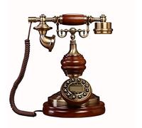 GPDNBIEU, Telefono fisso retrò in stile anni '70, telefono con filo cablato, ornamento for la decorazione della scrivania di casa, telefoni decorativi vintage