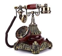 GPDNBIEU, Telefono retrò rotativo antico vecchio stile con linea filo for casa e ufficio Arredamento for la il soggiorno