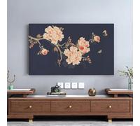 GPDNBIEU, Televisori da 32-65 Pollici Protezioni universali for Display LCD/LED Camera Letto Soggiorno Stampa Artistica Decorativa(Flower2,40-43inch)