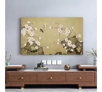 GPDNBIEU, Televisori da 32-65 polliciProtezioni universali for Display LCD/LED Camera Letto Soggiorno Stampa Artistica Decorativa(Flower1,58-60inch)
