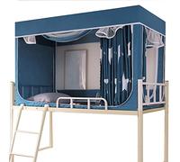 GPDNBIEU, Tenda for Letto a Castello in dormitorio Tenda Oscurante Stampata Tenda for Letto Singolo Tenda for Studenti Tenda ombreggiante for baldacchino(F)