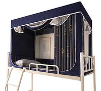 GPDNBIEU, Tenda for Letto a Castello in dormitorio Tenda Oscurante Stampata Tenda for Letto Singolo Tenda for Studenti Tenda ombreggiante for baldacchino(A)