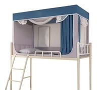 GPDNBIEU, Tenda for Letto a Castello in dormitorio Tenda Oscurante Stampata Tenda for Letto Singolo Tenda for Studenti Tenda ombreggiante for baldacchino(B)