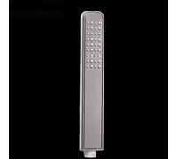 GPDNBIEU, tipo palmare elegante soffione doccia a mano in abs cromato risparmio idrico ugello bianco rivestimento argento soffioni a pioggia